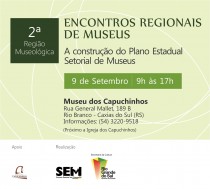 Convite_Encontros Regionais de Museus
