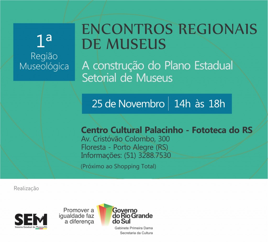Convite_Encontros Regionais de Museus _ 1REGIAO